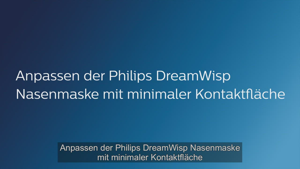 Philips CPAP Wisp Nasenmaske, Atemmaske