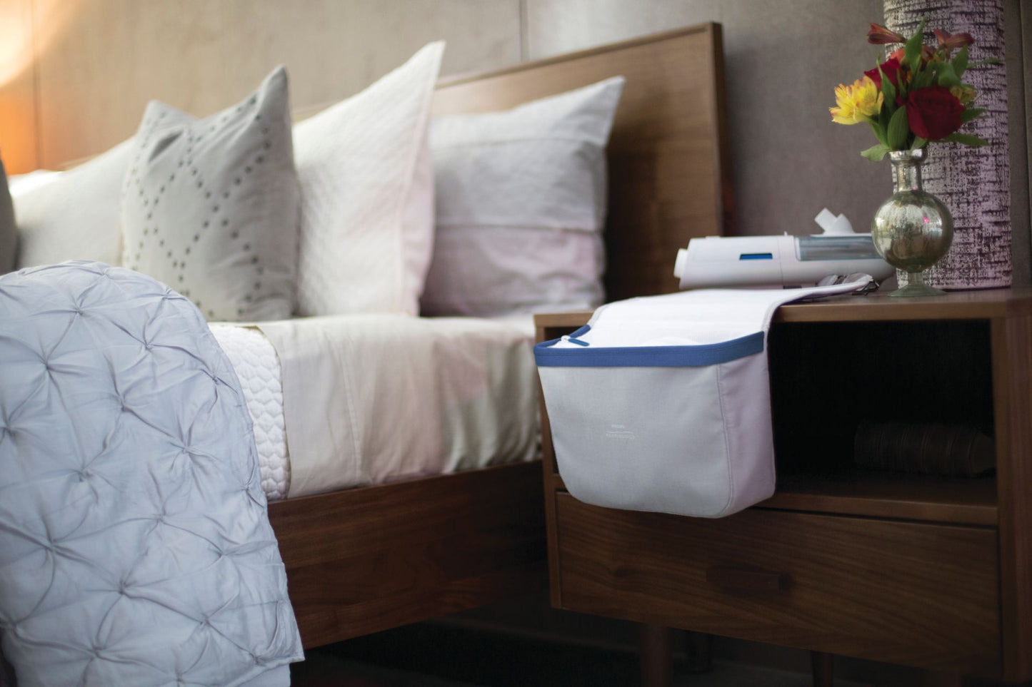 Philips Nachttisch-Organizer zur Aufbewahrung von Maske und Schlauch 1122135